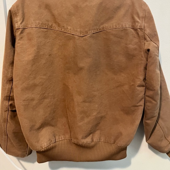 Carhartt Mens J14 Santa Fe Coat, Carhartt Brown Size Small - Picture 3 of 4
